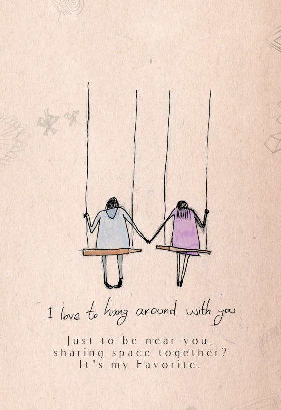 Connections - love card