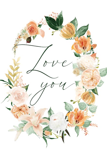 Indian Summer - Love Card