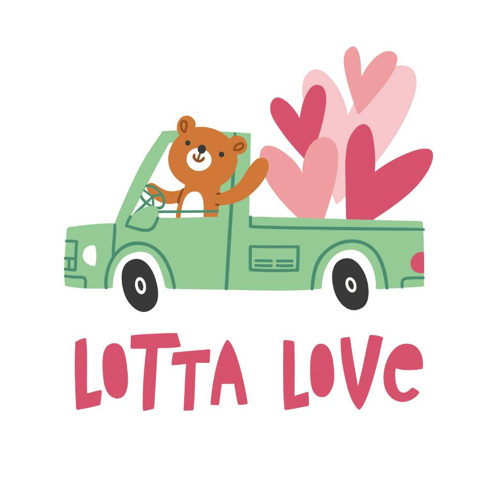 Lotta love -  tarjeta de amor