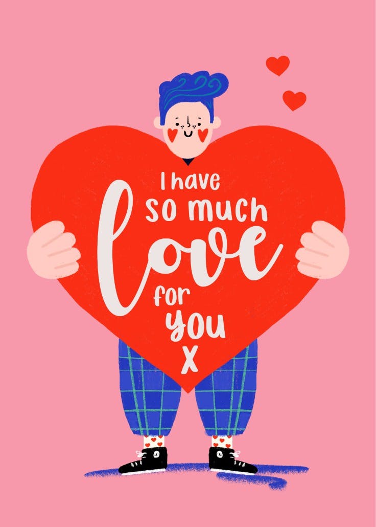 Love for you - love card