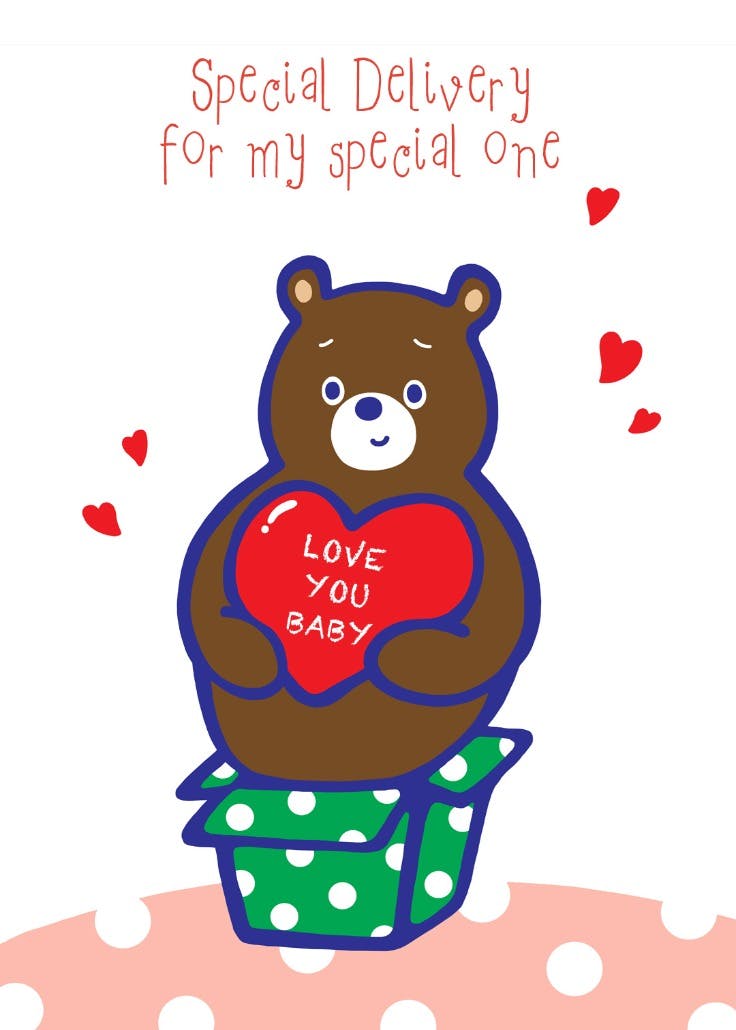 Love You Baby Love Card Free Greetings Island