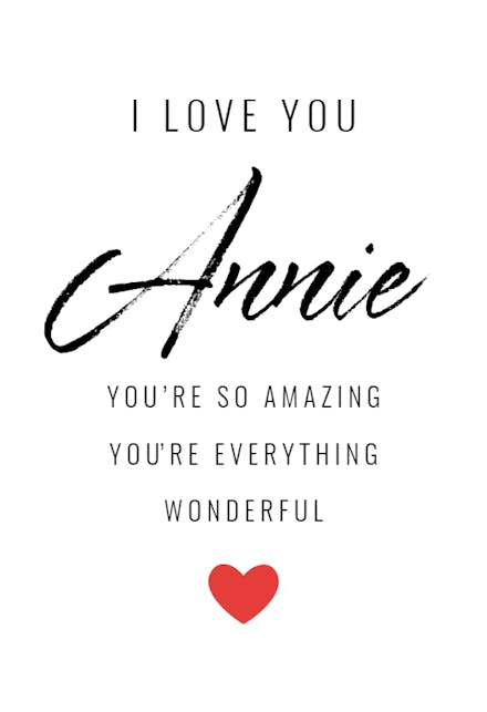 Scripted - Love Card