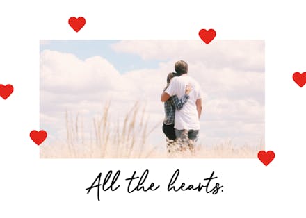 Signs of love - love card