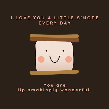 Smooshie Smooch - Love Card