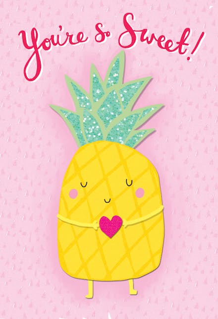 Sweet 2 Me - Love Card