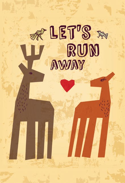 Take Flight - Love Card