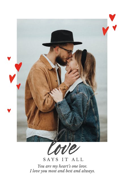 The Only Word - Love Card