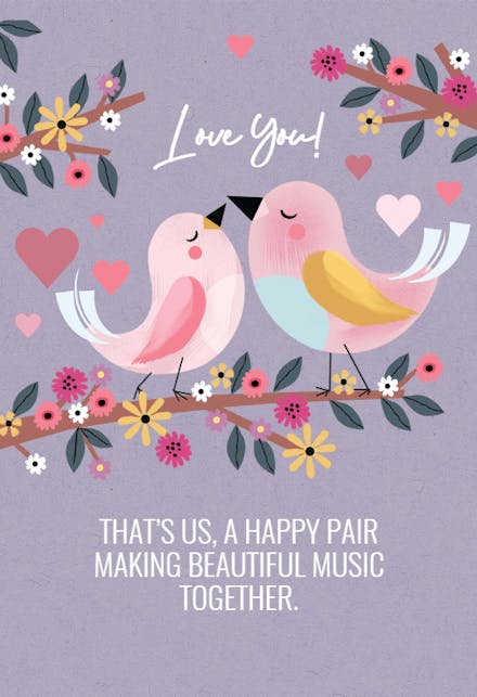 Tweet Together - Love Card