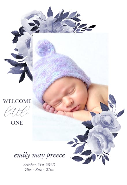 occasions card -  Antoiniette Florals