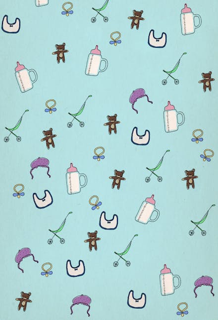 Baby Pattern - Tarjeta De Recién Nacido