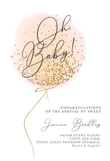 occasions card -  Celebration