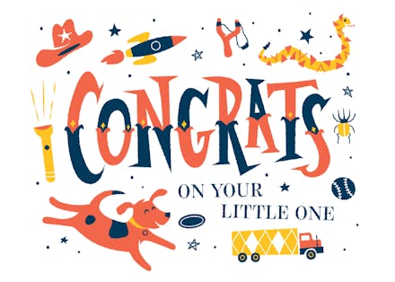 Little Ones - Tarjeta De Recién Nacido