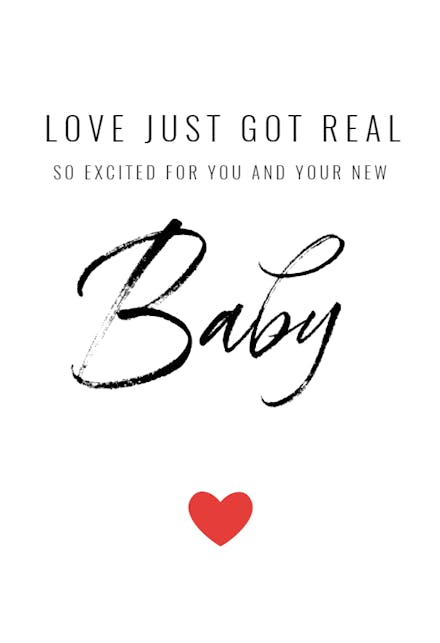 New Baby - Tarjeta De Recién Nacido