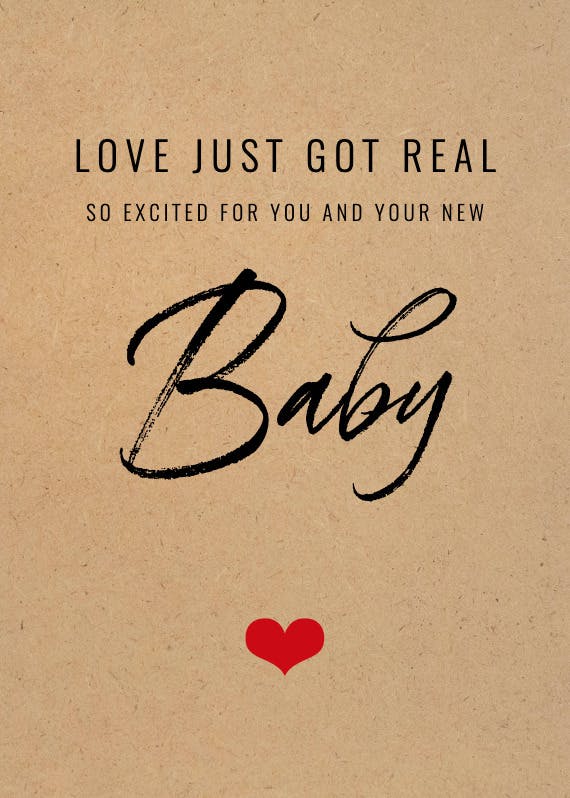 New baby -  tarjeta de recién nacido