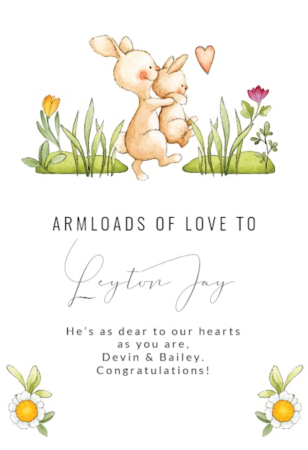 Room for One More - Tarjeta De Recién Nacido