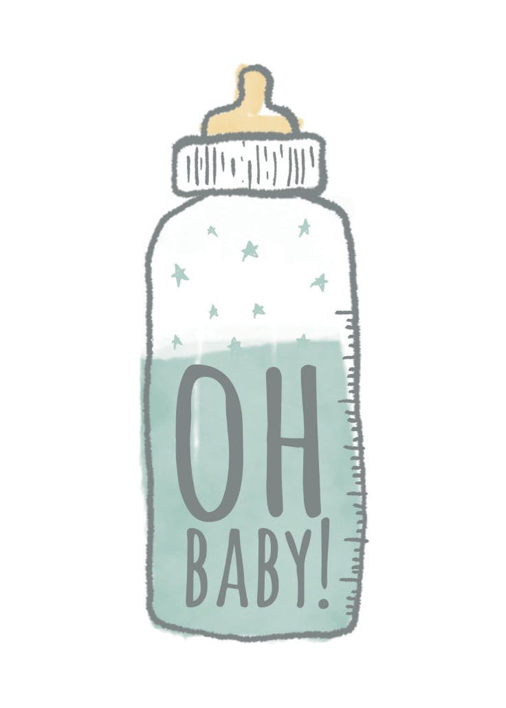 So much cuteness - baby shower & new baby card