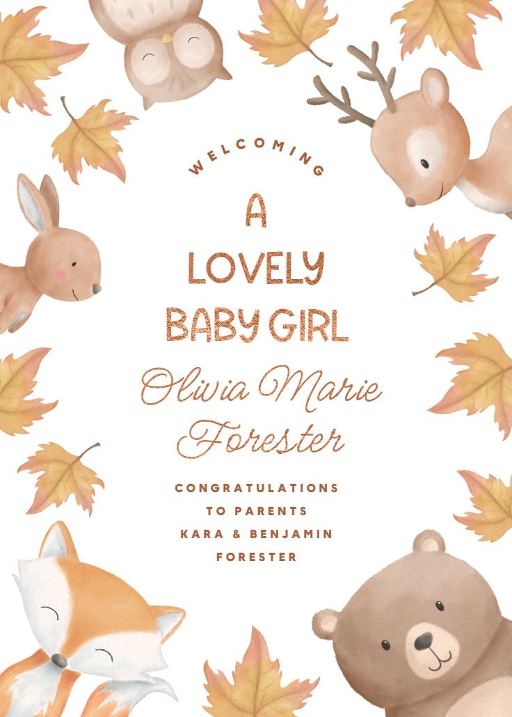 Swaddled sweetness - baby shower & new baby card