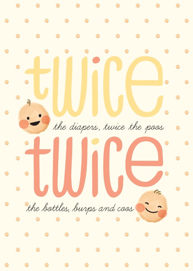 Twins Card Twins Card