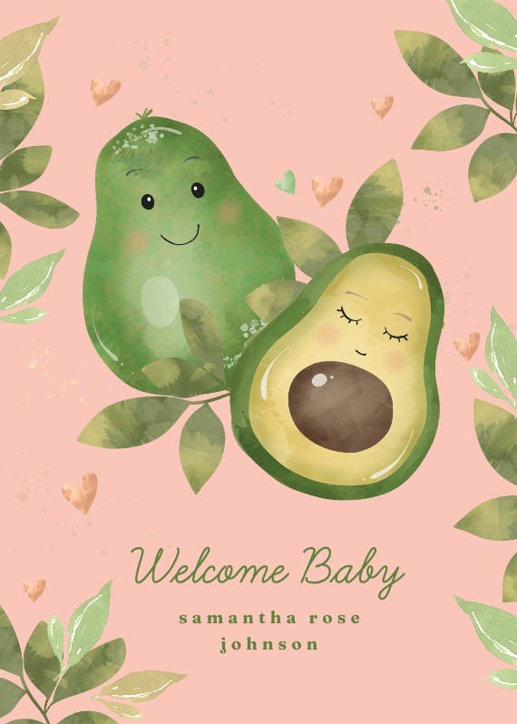 You complete us -  baby shower & new baby card