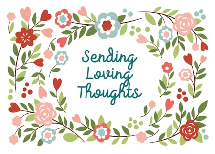 Download Loving Thoughts - Sympathy & Condolences Card (Free) | Greetings Island