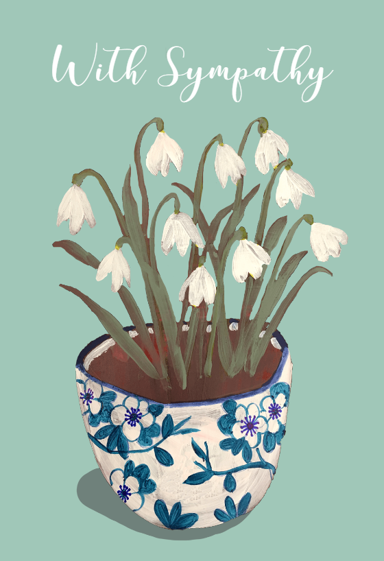 Snowdrops - Sympathy & Condolences Card (Free) | Greetings ...