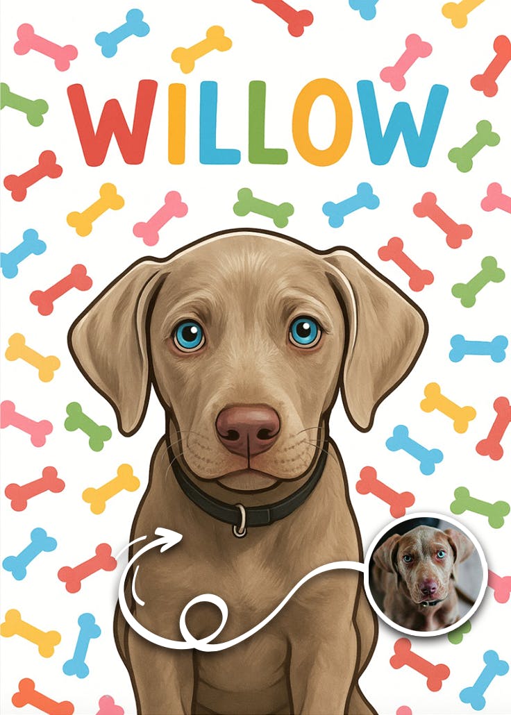 Wonderful dog - loss of pet card