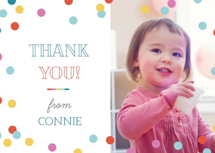 A Fun One - Birthday Thank You Card