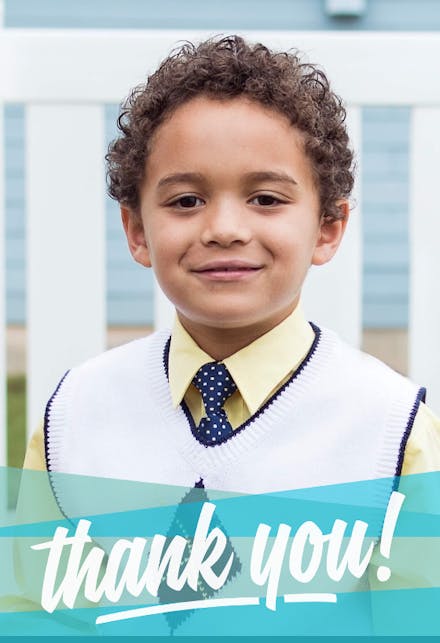 All Smiles - Birthday Thank You Card