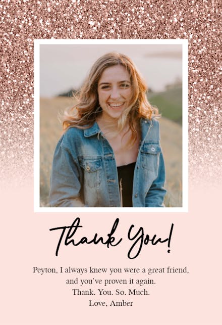 All That Glitters - Friendship Card