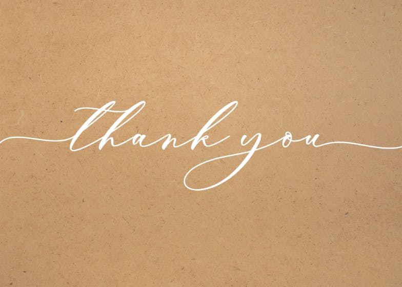 Cathiy betiey - thank you card