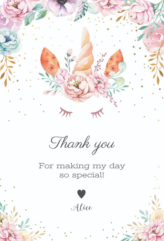 floral-unicorn-thank-you-card-template-greetings-island