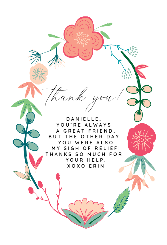 Full Bloom - Thank You Card (Free) | Greetings Island