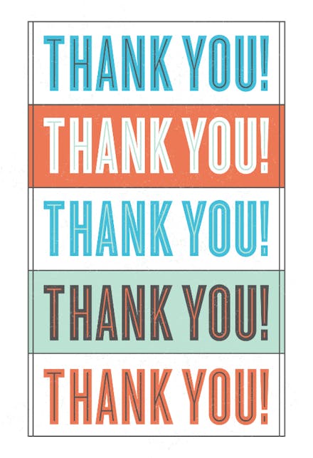 I Just Cant Thank You Enough - Tarjeta De Agradecimiento