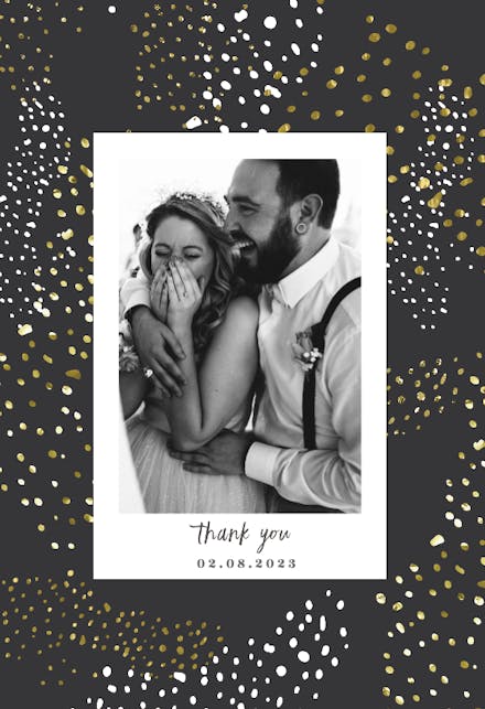 Marvelous Dots - Thank You Card