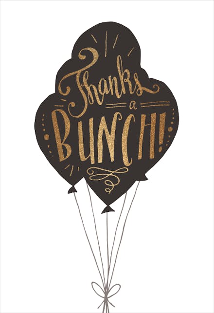 Special Day - Birthday Thank You Card