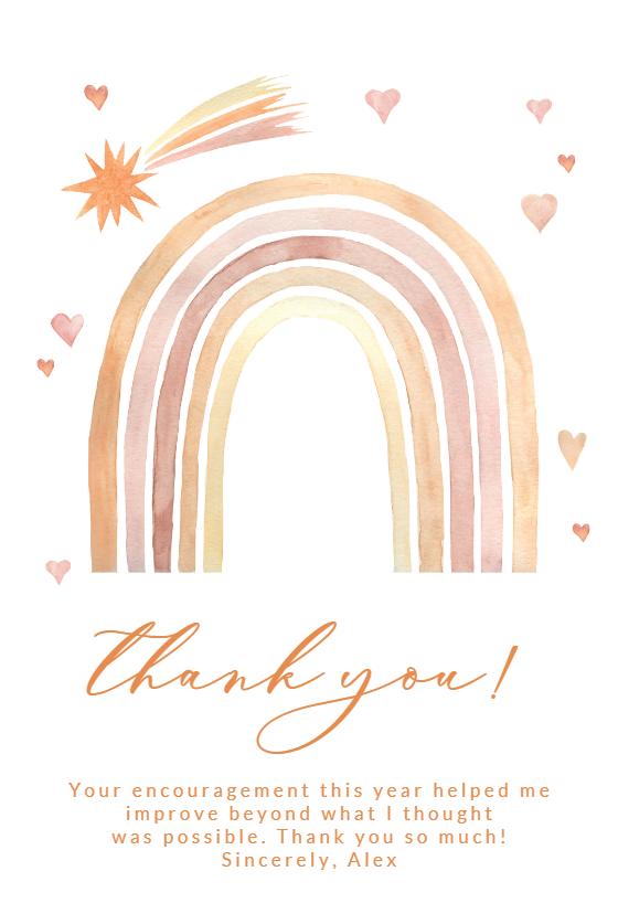 Thank You Card Template | Greetings Island