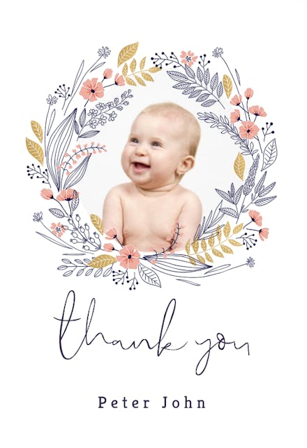 Baby Shower Thank You Cards Free Greetings Island