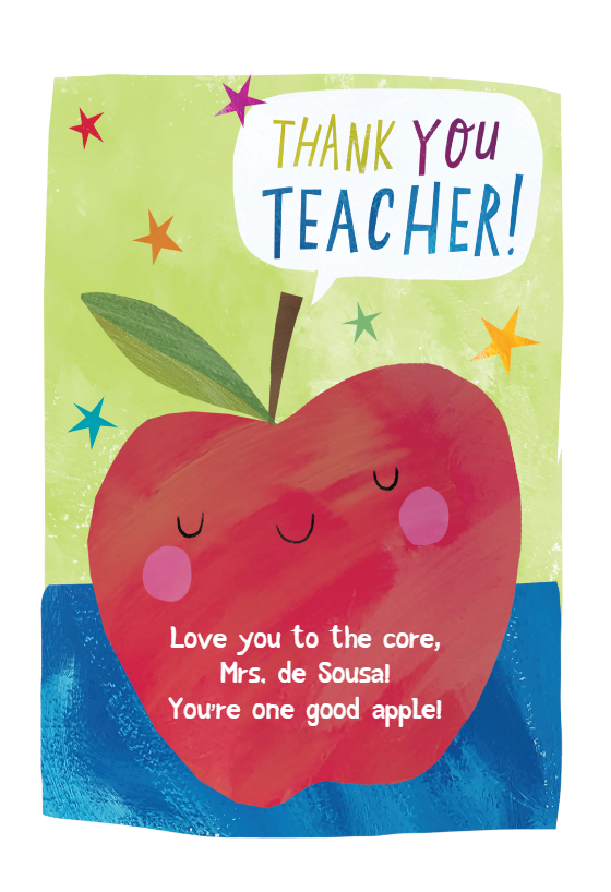 Science Rules - Thank You Card For Teacher (Free) | Greetings Island