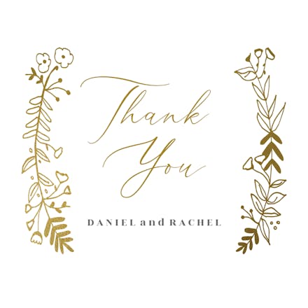 Wedding Thank You Cards Free Greetings Island