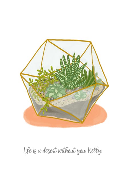 Bouquet Apologique - Sorry Card