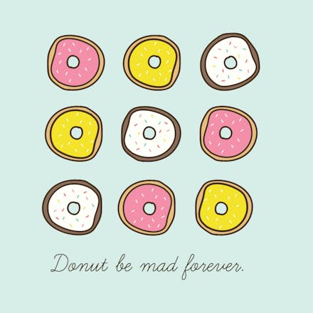 Donut Don’t - Sorry Card