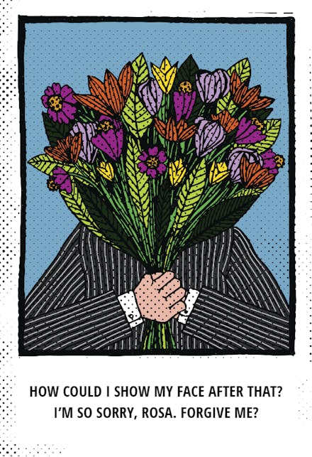 Retro Style - Sorry Card