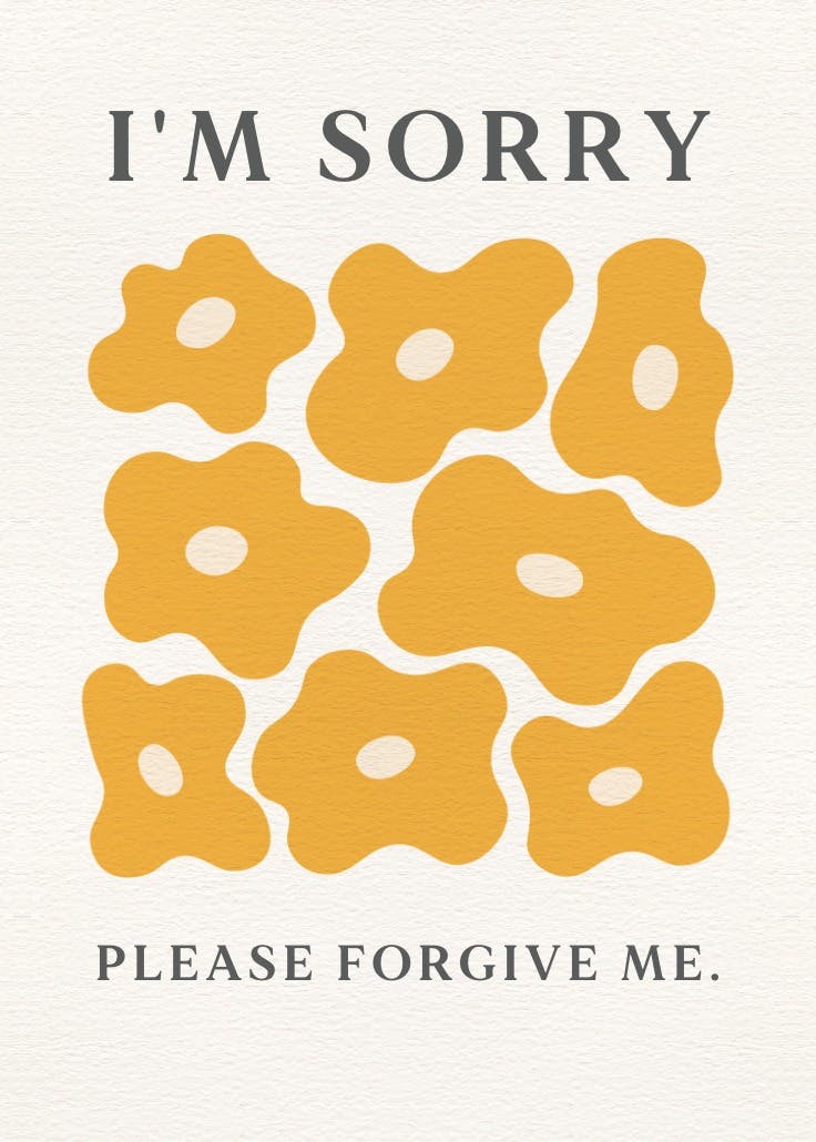 Vivid screenprints - thinking of you card