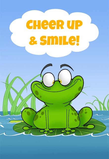 Cheer Up And Smile - Cheer Up Card (Free) | Greetings Island