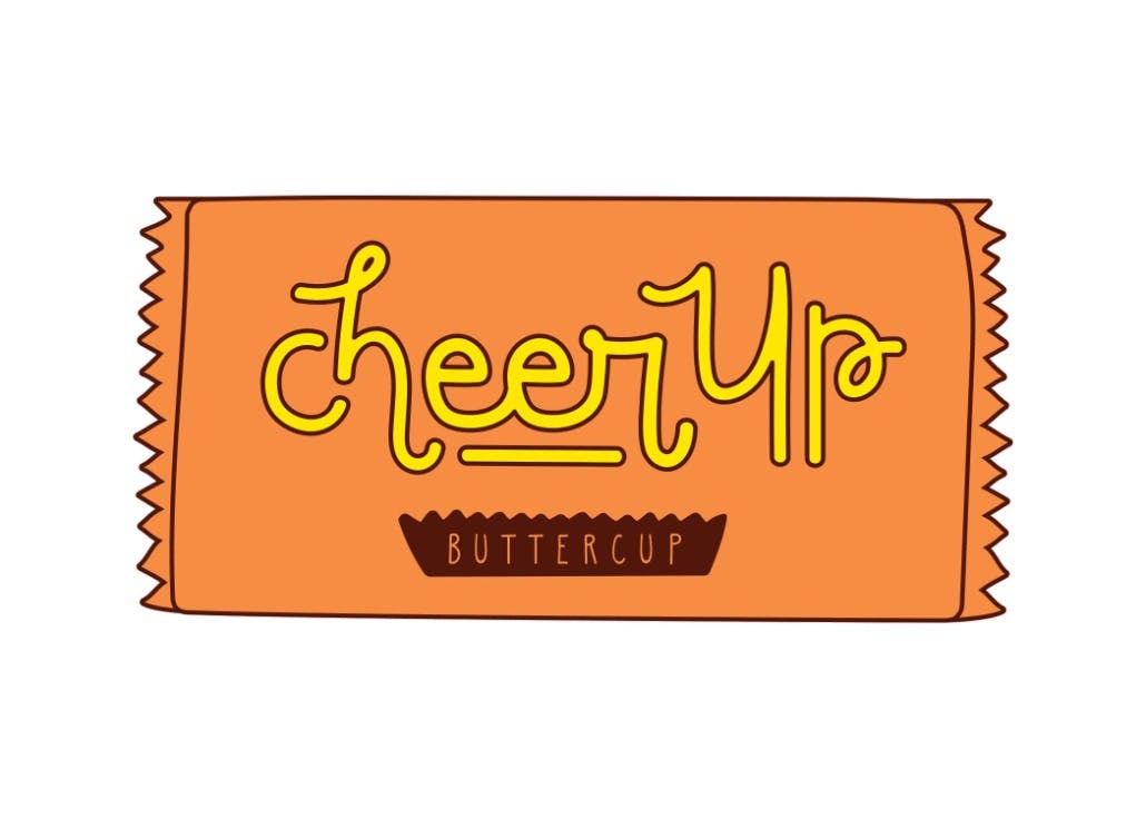 Cheer up buttercup - cheer up card