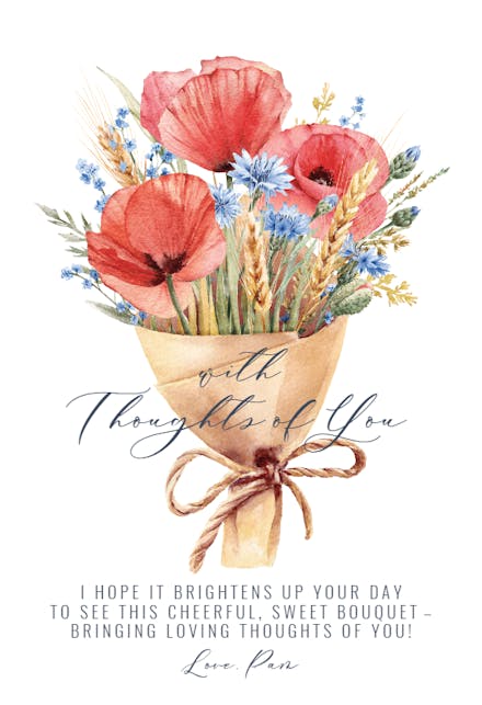 Nosegay - Cheer Up Card