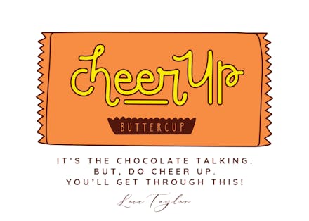 Sweet Encouragement - Cheer Up Card