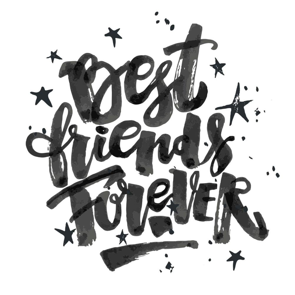 Boldly stated - friendship card