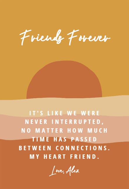 Day After Day - Friendship Card