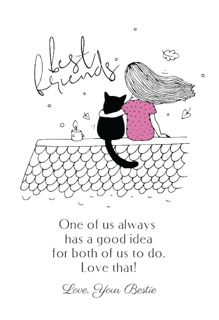 Perfect Pals - Friendship Card
